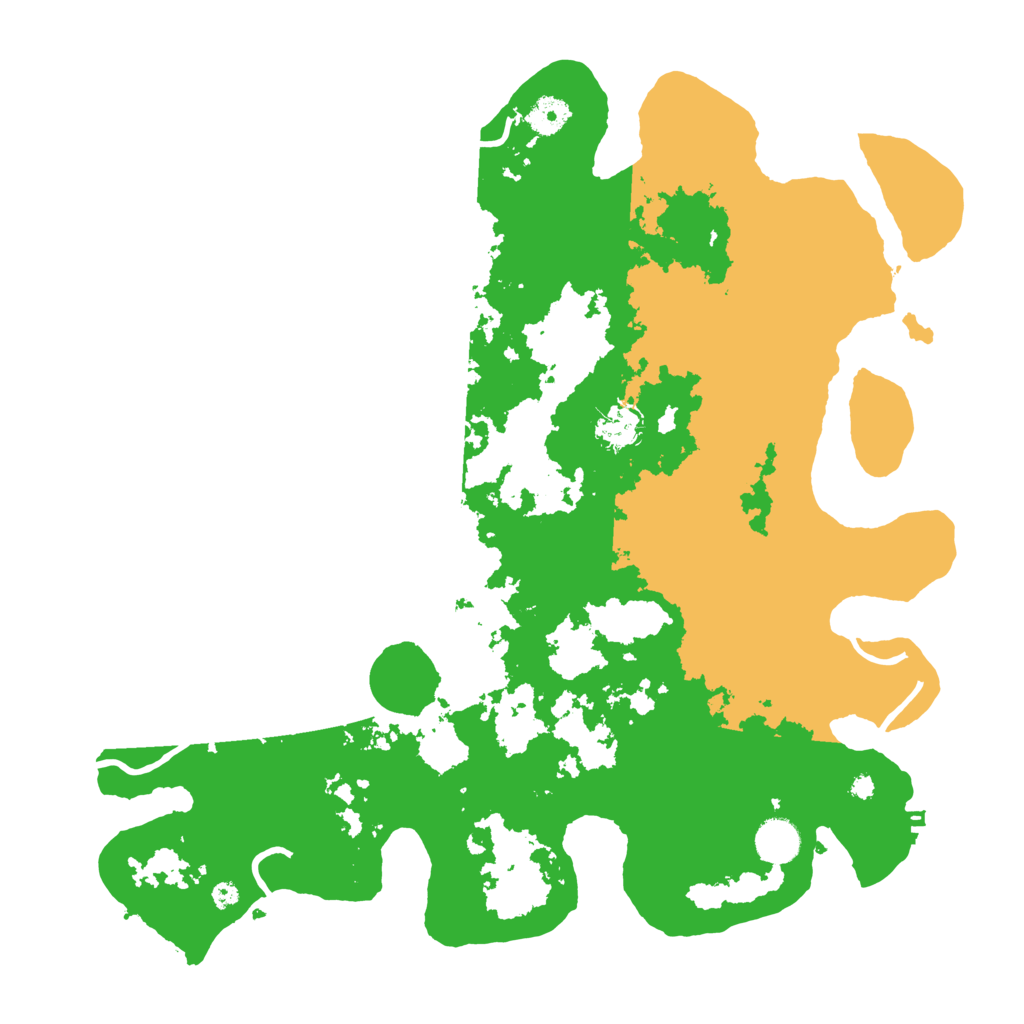 Biome Rust Map: Procedural Map, Size: 4000, Seed: 20957