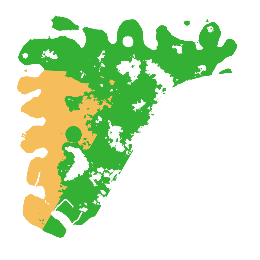 Biome Rust Map: Procedural Map, Size: 4250, Seed: 948613511