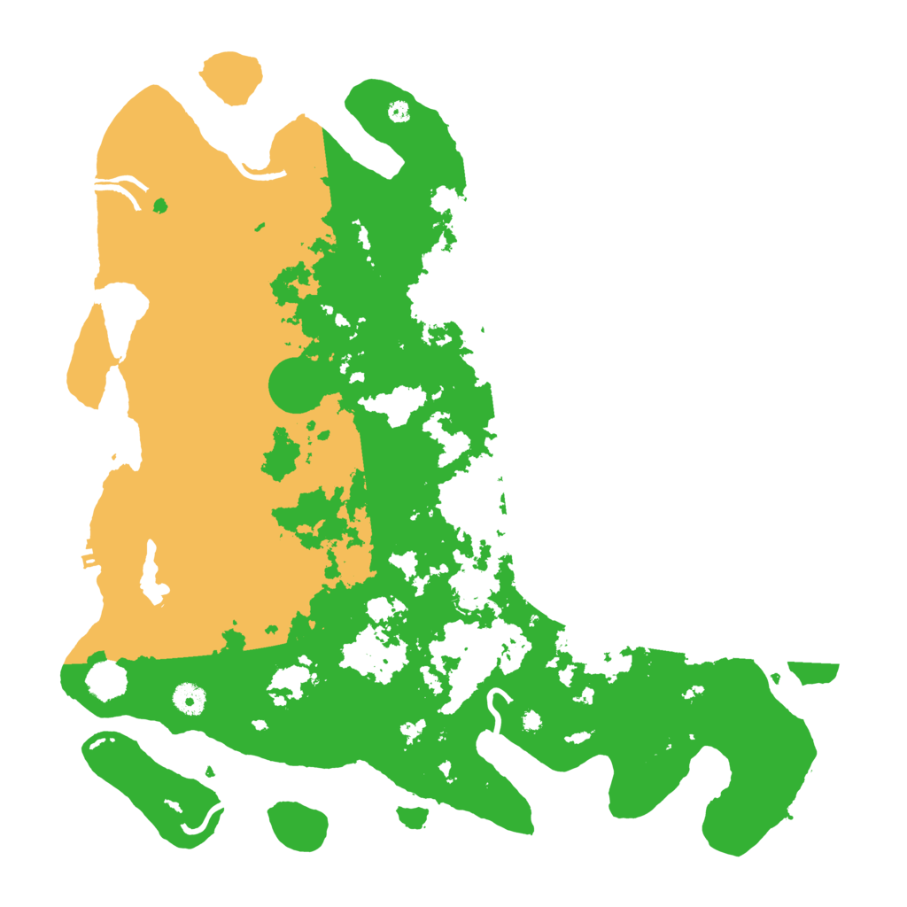 Biome Rust Map: Procedural Map, Size: 4250, Seed: 832077124