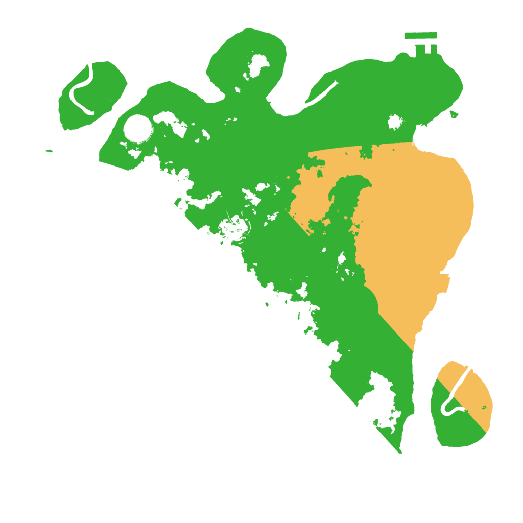Biome Rust Map: Procedural Map, Size: 3250, Seed: 1073588949