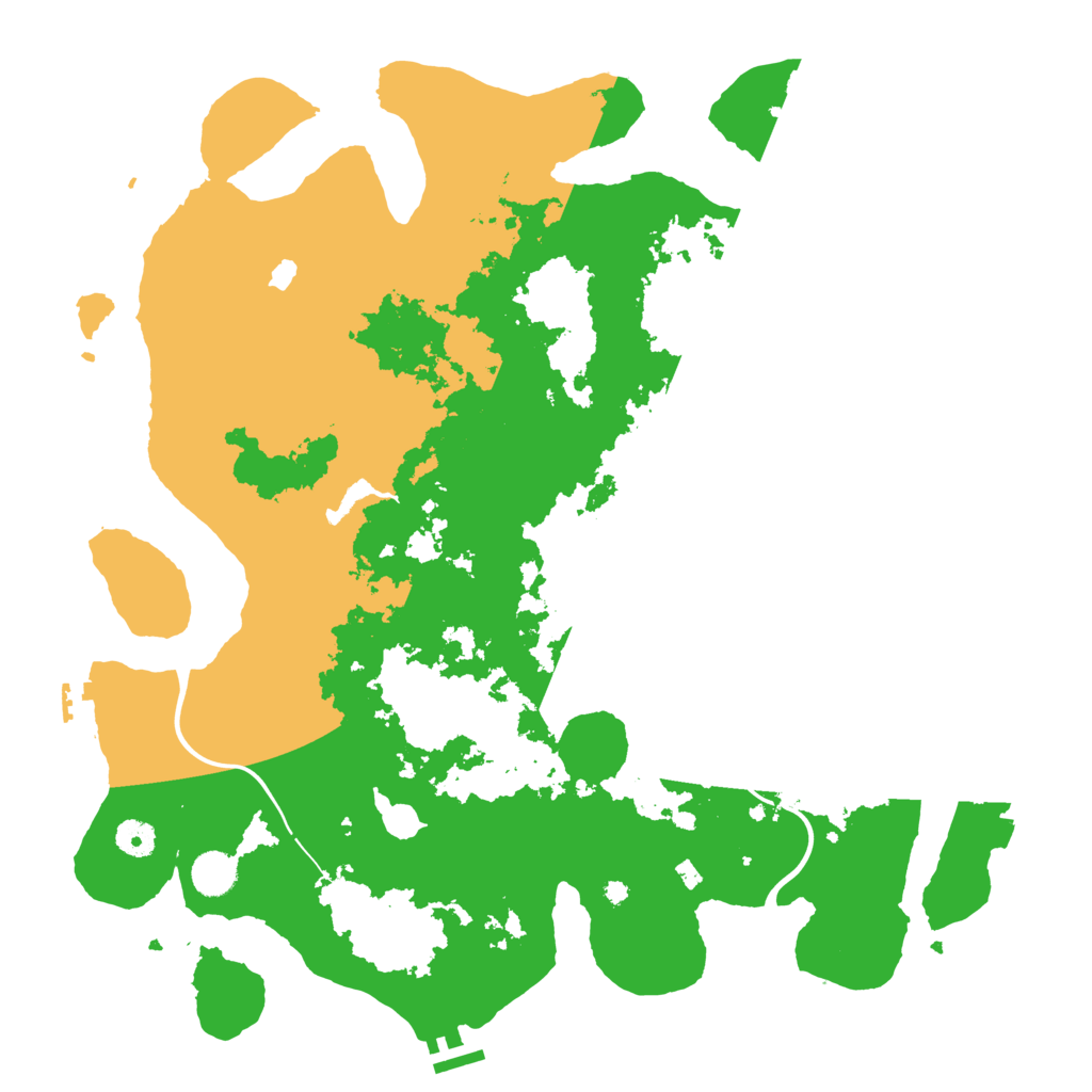 Biome Rust Map: Procedural Map, Size: 4250, Seed: 165965796