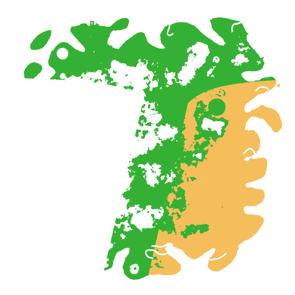 Biome Rust Map: Procedural Map, Size: 4500, Seed: 2092