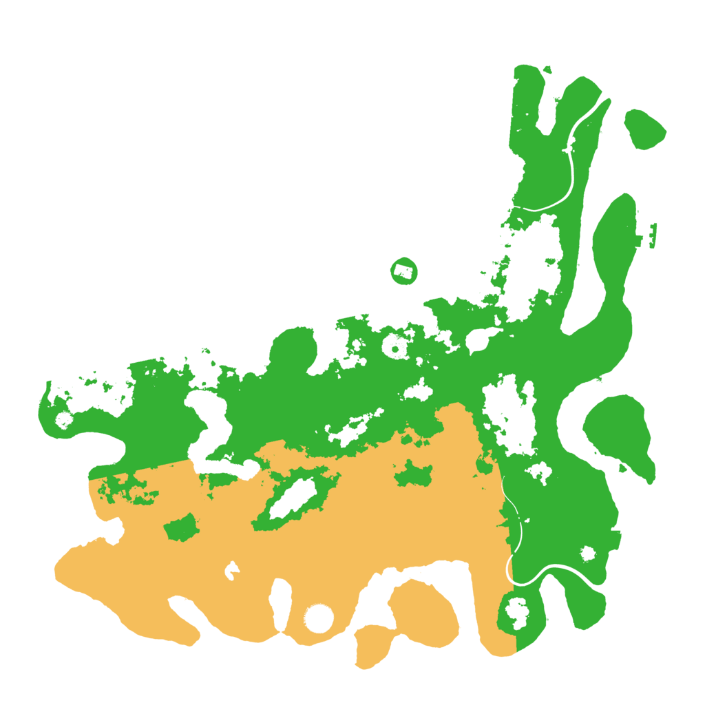 Biome Rust Map: Procedural Map, Size: 4250, Seed: 1958382760