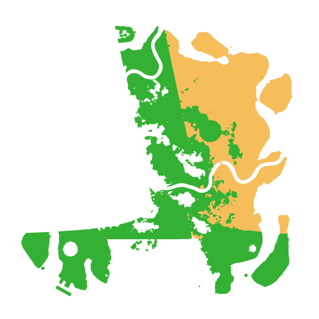 Biome Rust Map: Procedural Map, Size: 3850, Seed: 3357633