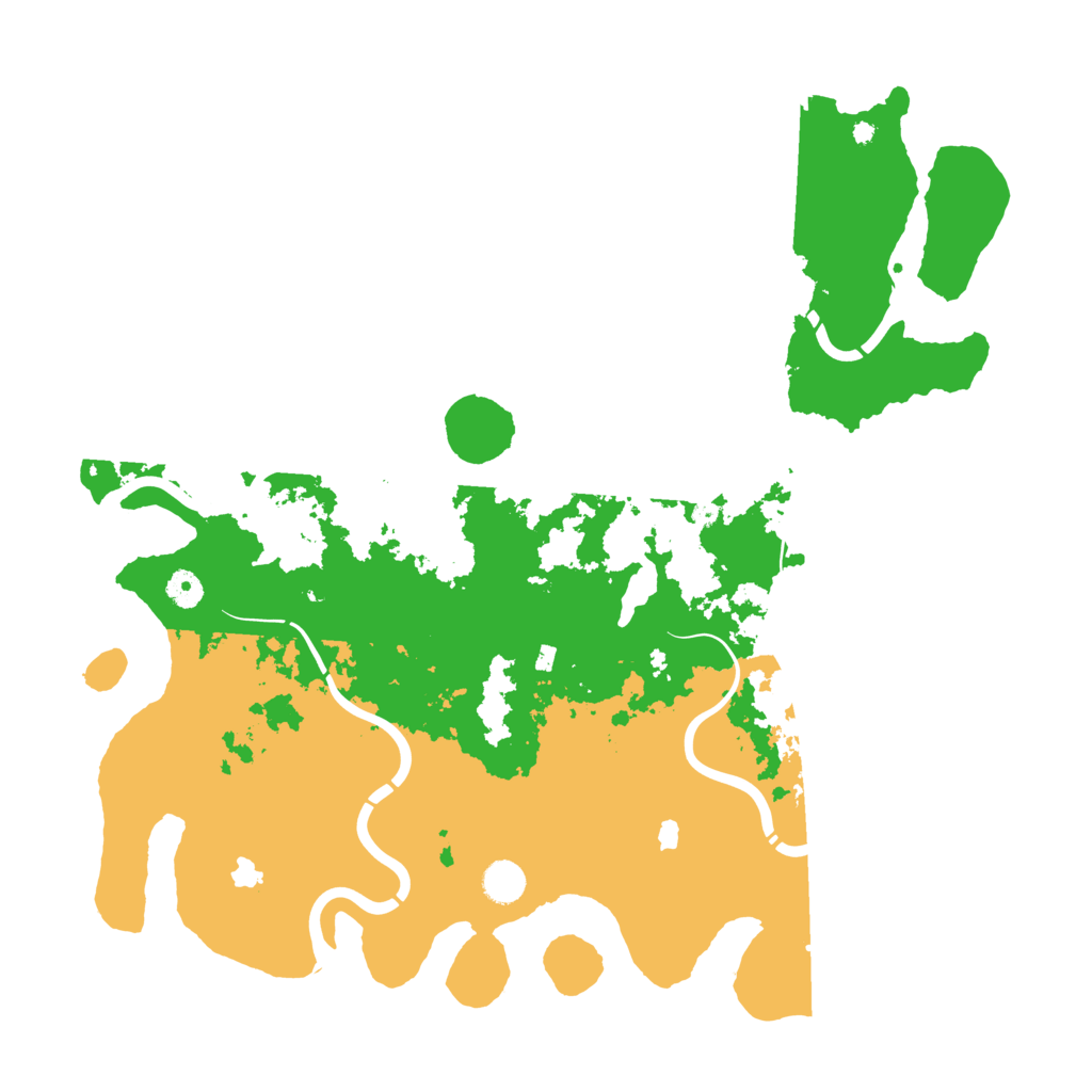 Biome Rust Map: Procedural Map, Size: 4500, Seed: 286786285