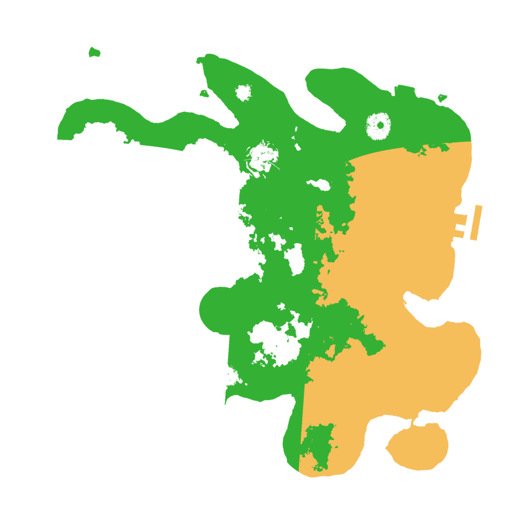 Biome Rust Map: Procedural Map, Size: 3000, Seed: 925991622