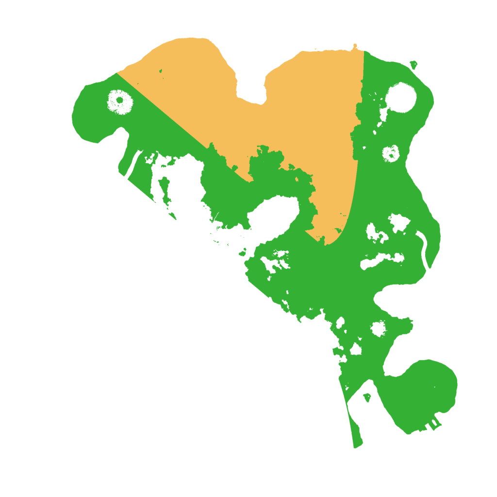 Biome Rust Map: Procedural Map, Size: 3000, Seed: 1641730208