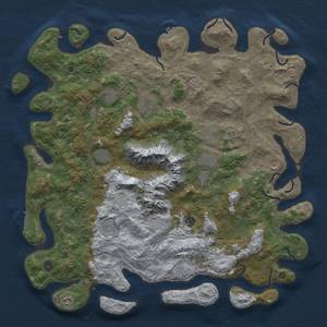 Thumbnail Rust Map: Procedural Map, Size: 5000, Seed: 683114272, 20 Monuments