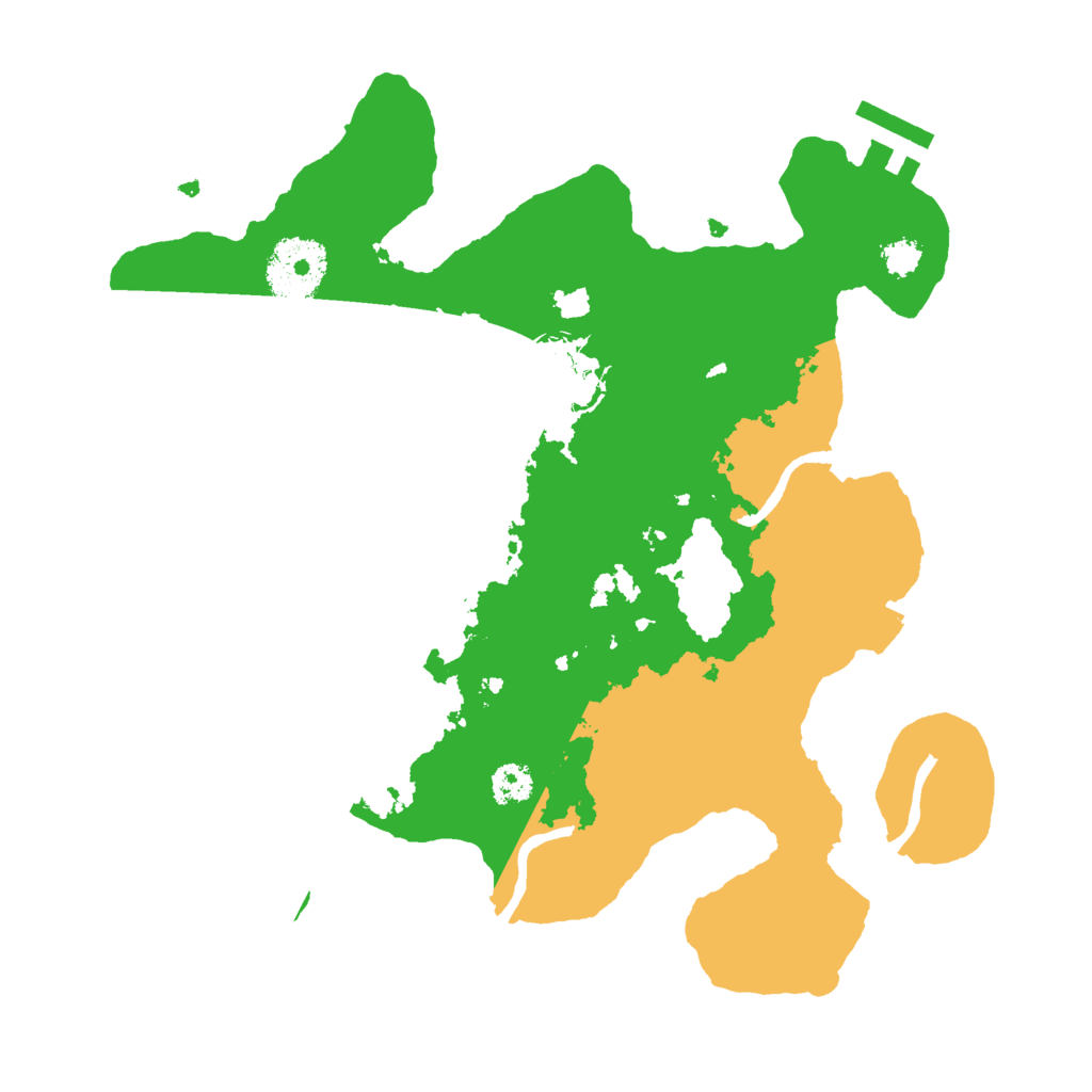 Biome Rust Map: Procedural Map, Size: 2740, Seed: 1171137963