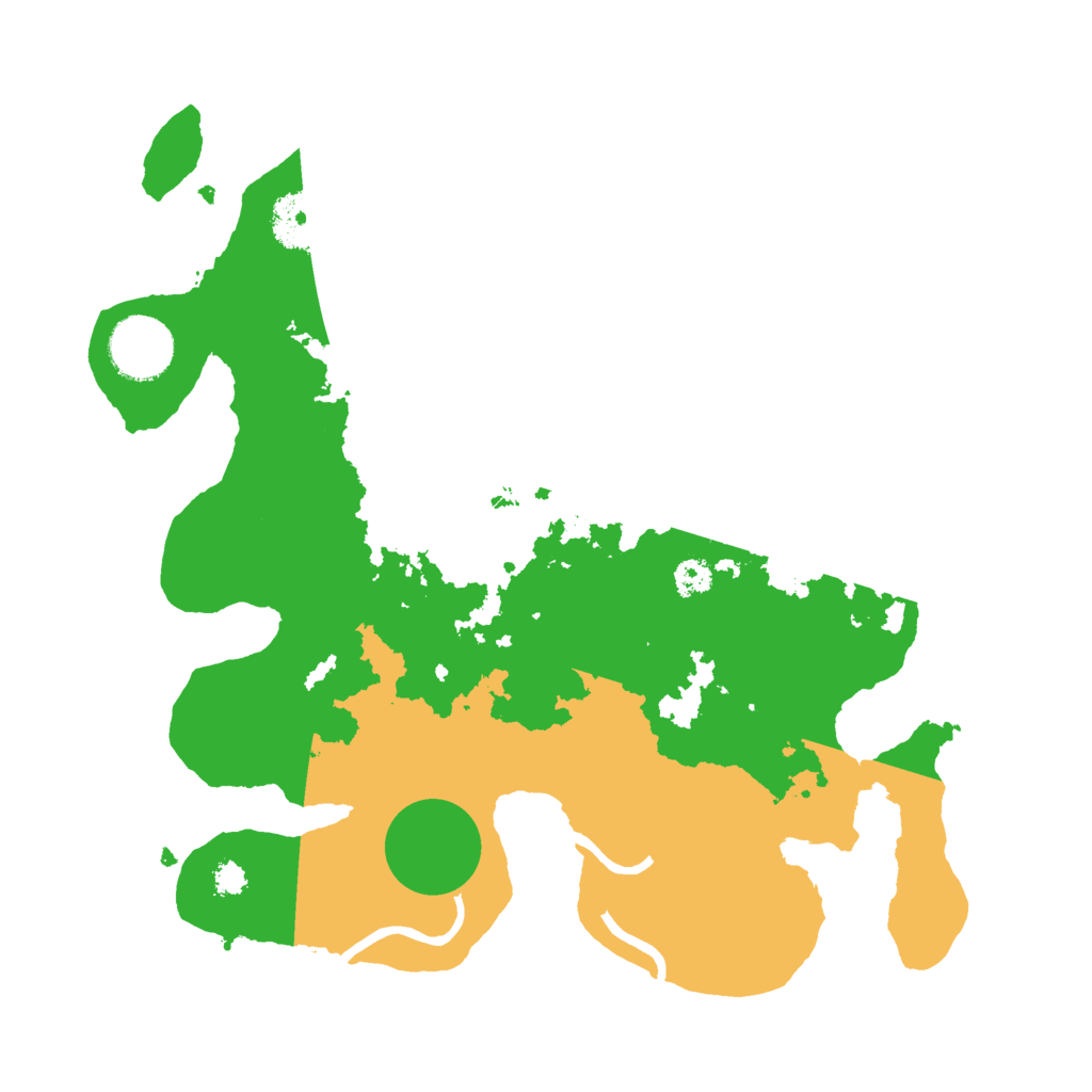 Biome Rust Map: Procedural Map, Size: 3000, Seed: 1280192906