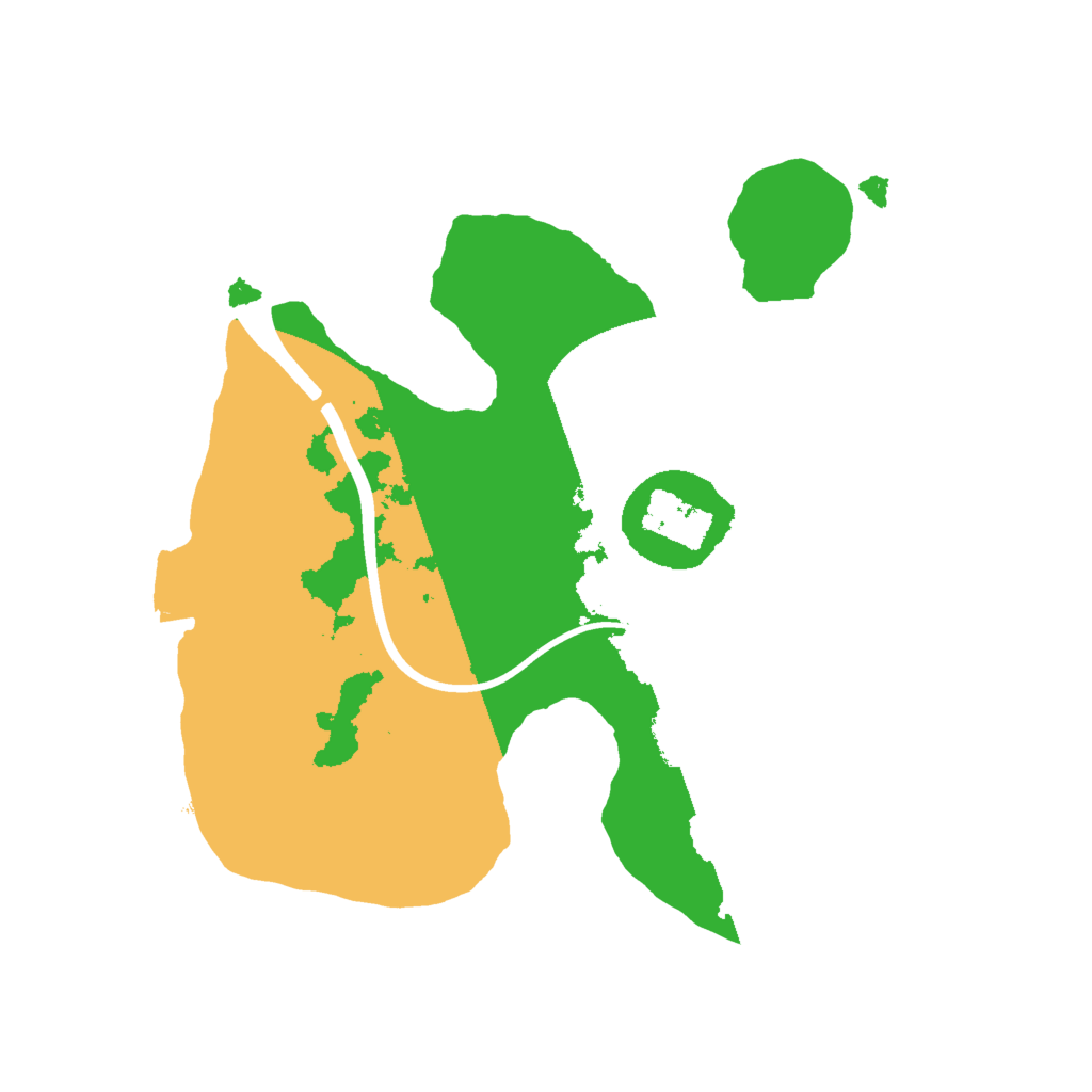 Biome Rust Map: Procedural Map, Size: 1800, Seed: 1241381