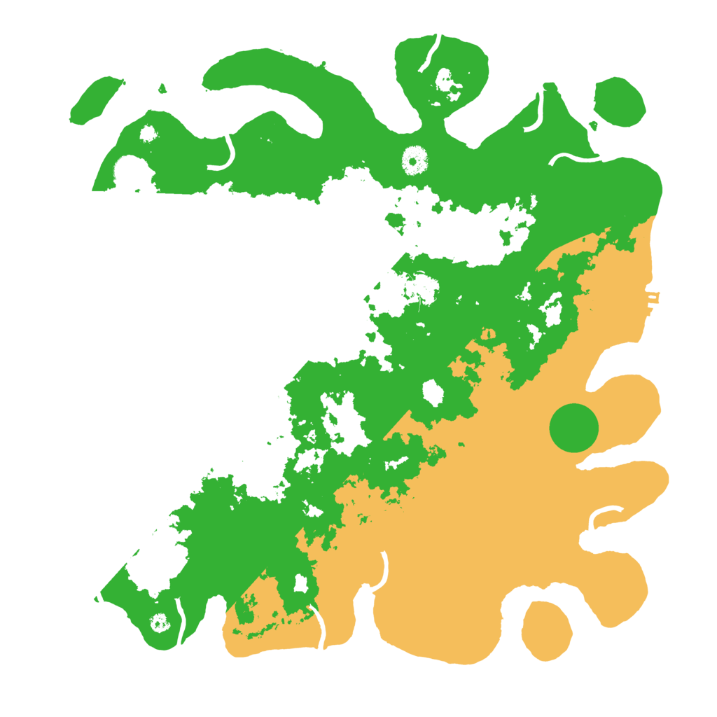 Biome Rust Map: Procedural Map, Size: 3850, Seed: 7255809
