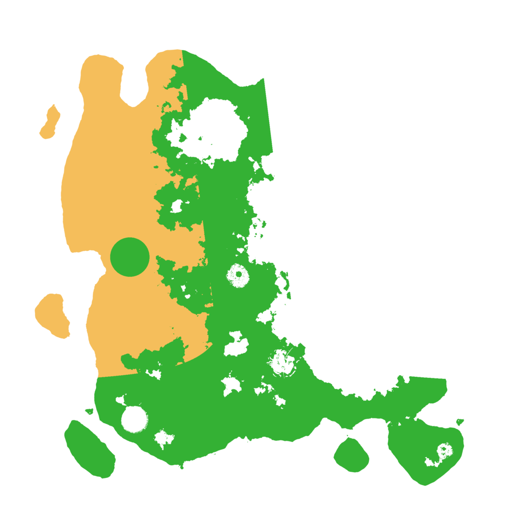 Biome Rust Map: Procedural Map, Size: 3500, Seed: 1691662961