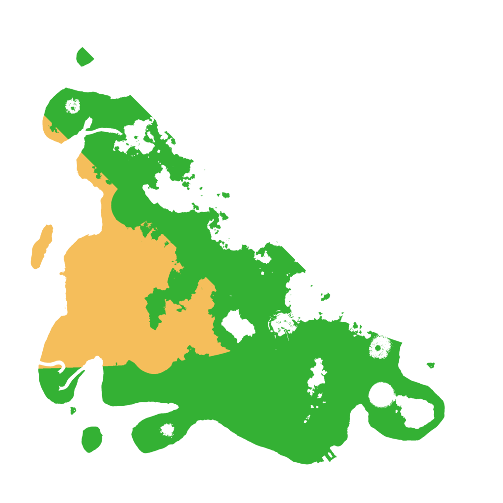 Biome Rust Map: Procedural Map, Size: 3500, Seed: 589770706