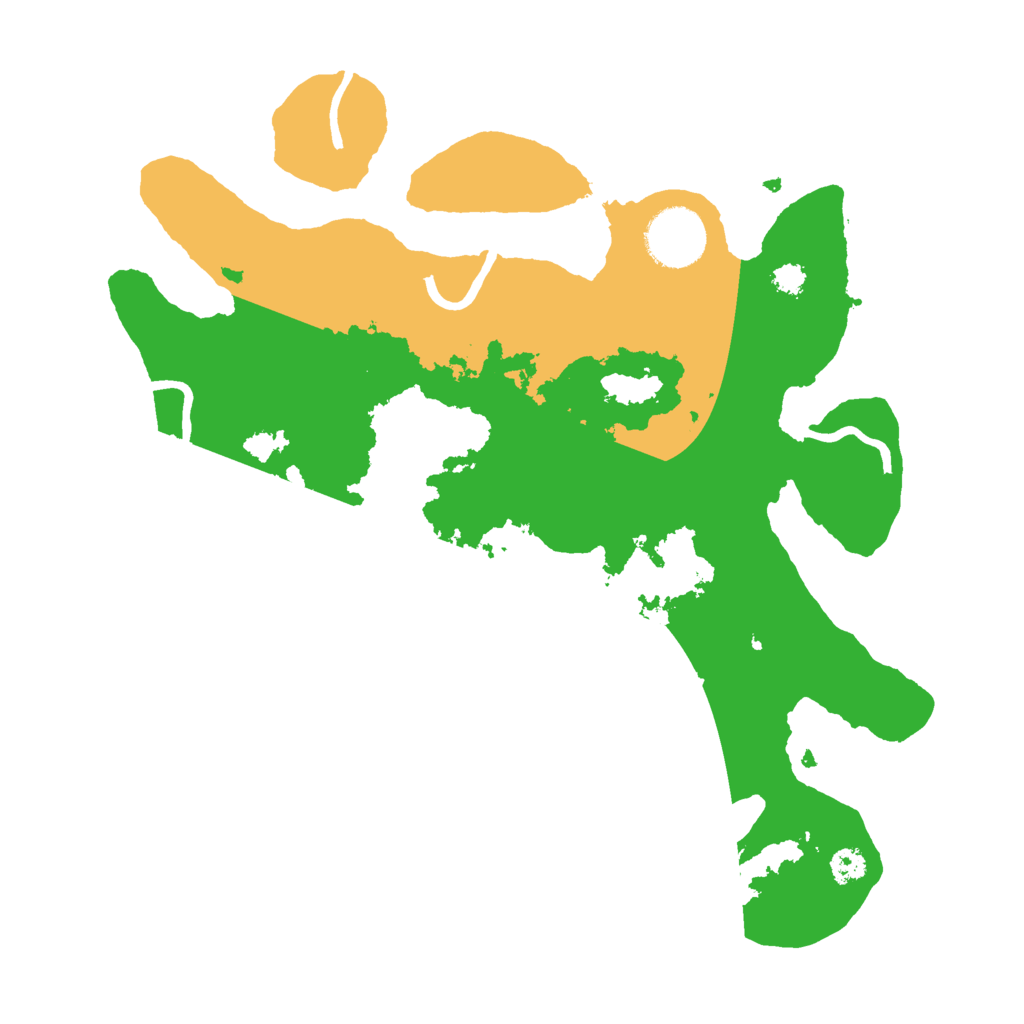 Biome Rust Map: Procedural Map, Size: 3000, Seed: 72519