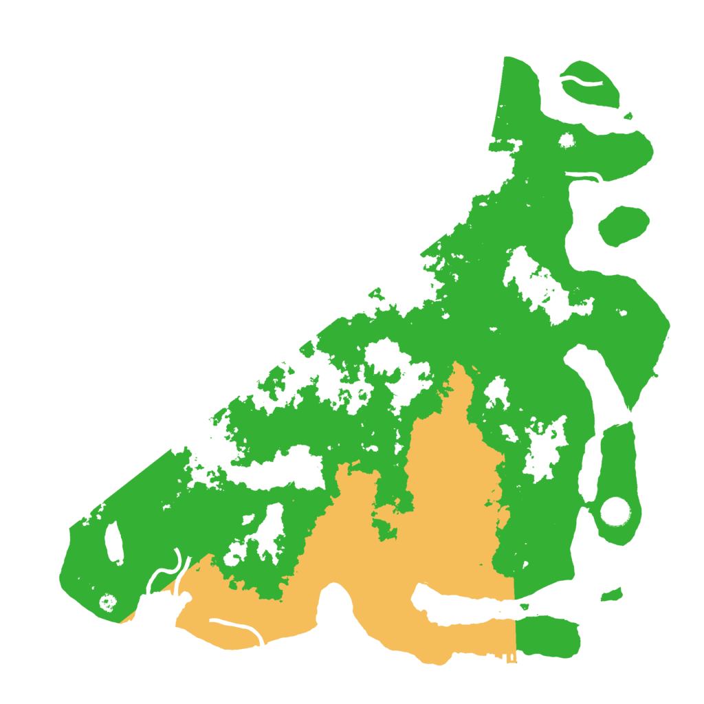 Biome Rust Map: Procedural Map, Size: 4250, Seed: 404651199