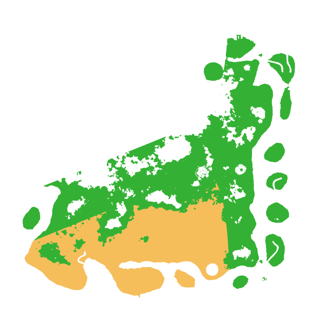 Biome Rust Map: Procedural Map, Size: 4500, Seed: 2144634844