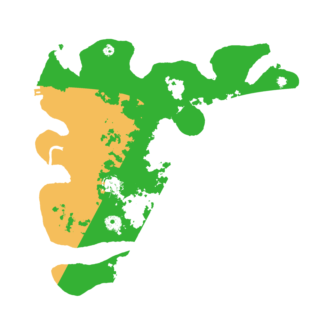 Biome Rust Map: Procedural Map, Size: 3000, Seed: 8373
