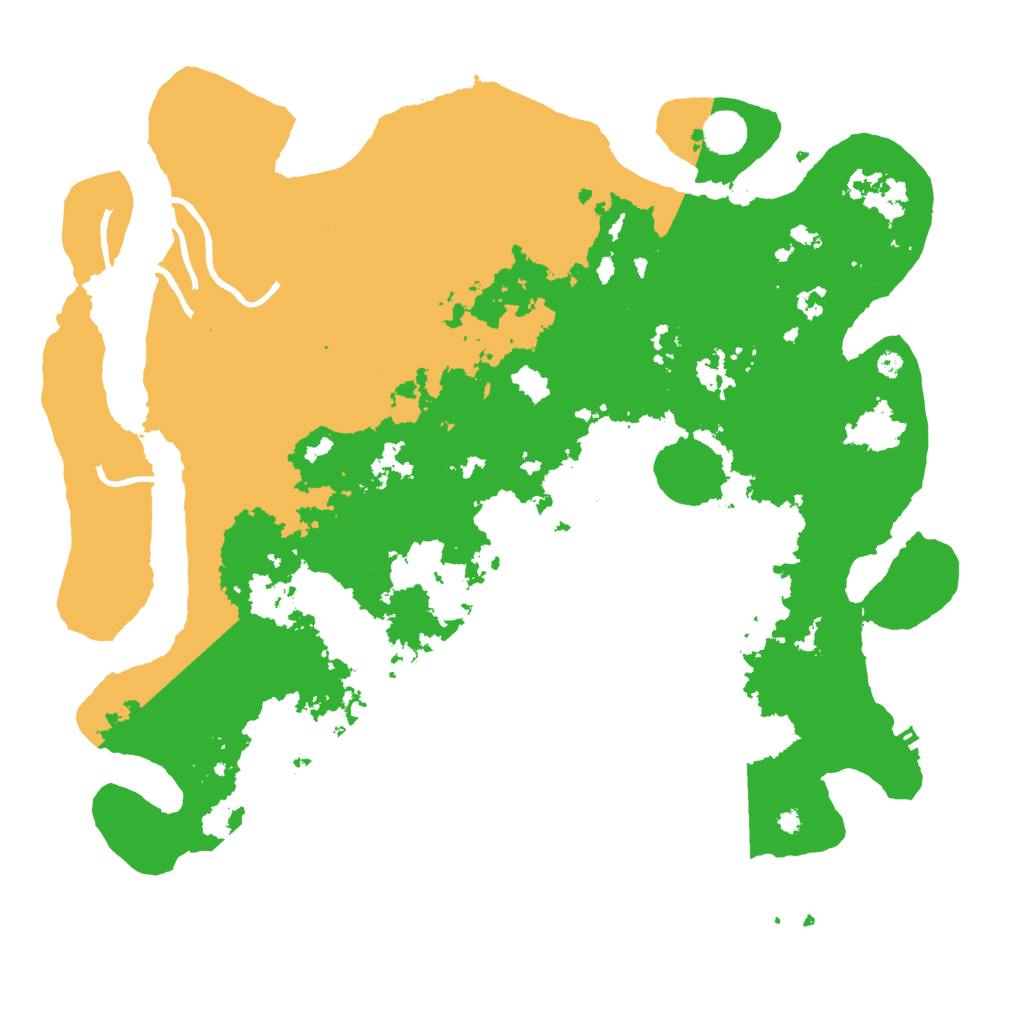 Biome Rust Map: Procedural Map, Size: 4200, Seed: 5081970