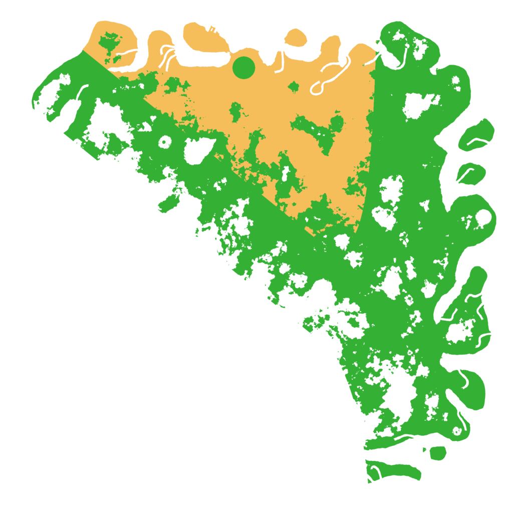 Biome Rust Map: Procedural Map, Size: 6000, Seed: 4270697