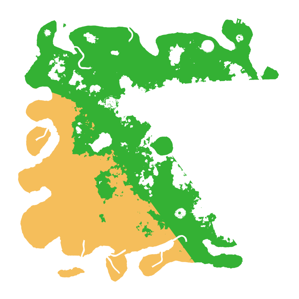 Biome Rust Map: Procedural Map, Size: 4250, Seed: 22922