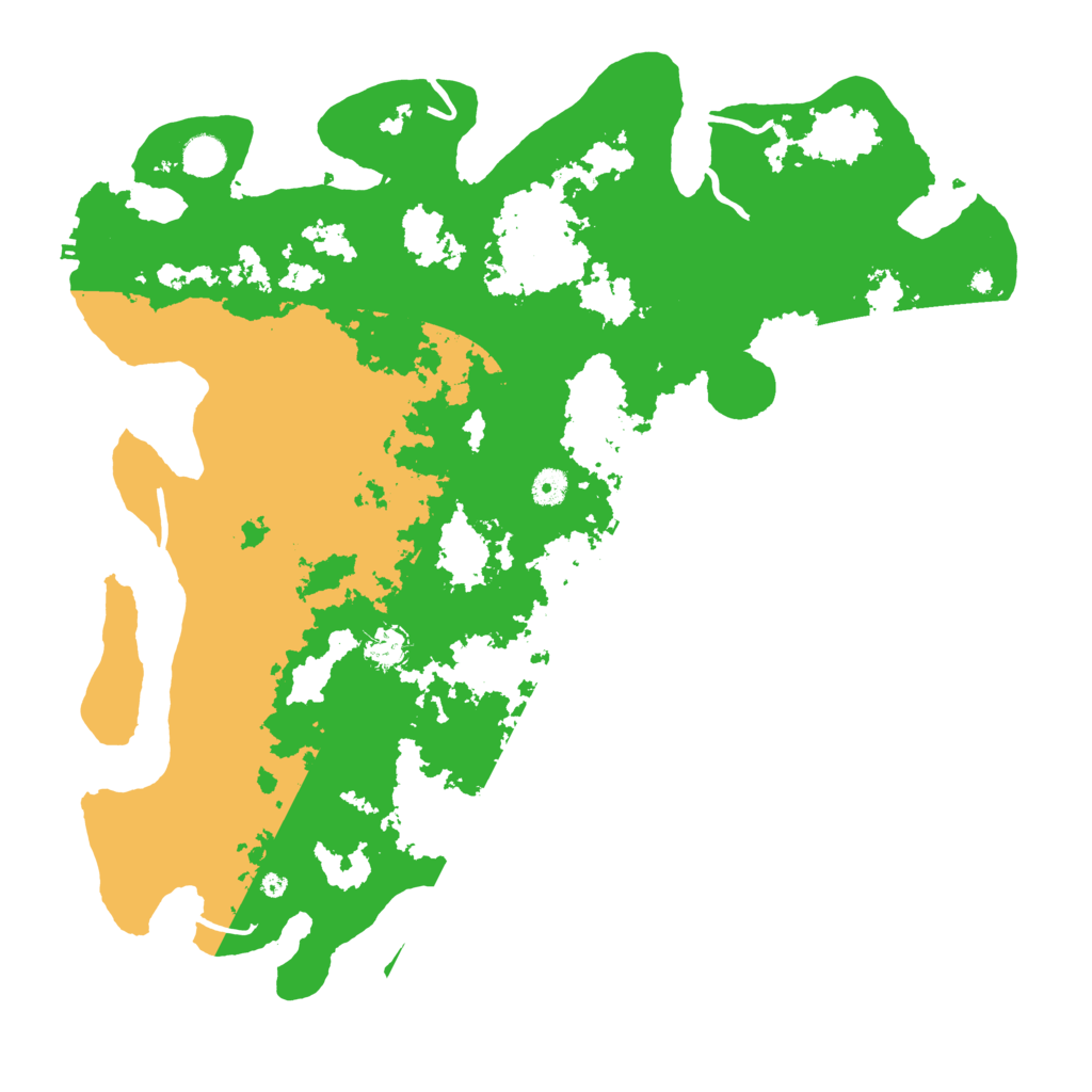 Biome Rust Map: Procedural Map, Size: 4500, Seed: 20000