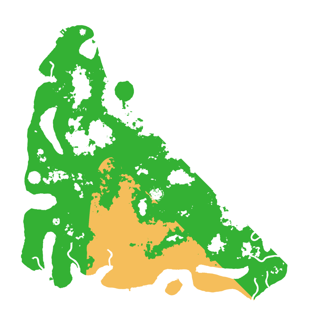 Biome Rust Map: Procedural Map, Size: 4500, Seed: 28532181