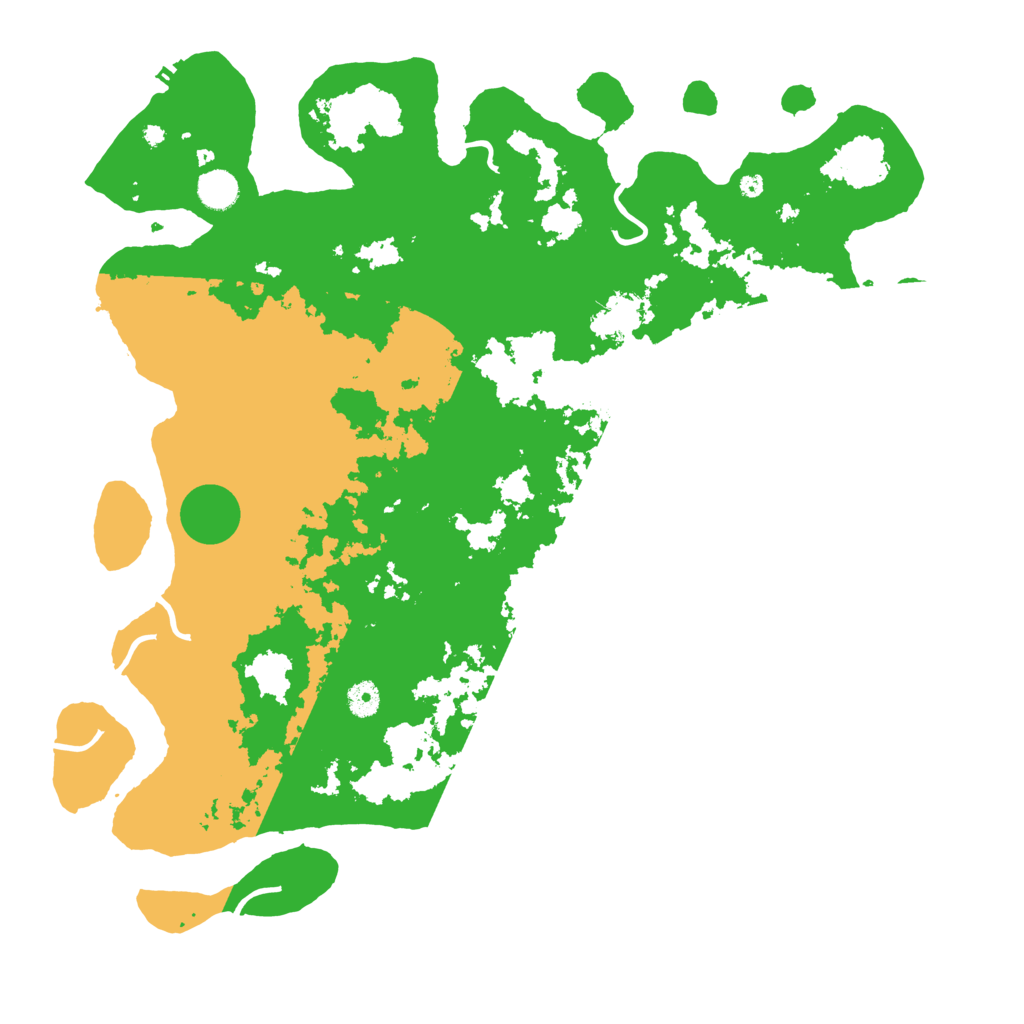 Biome Rust Map: Procedural Map, Size: 4500, Seed: 97930716