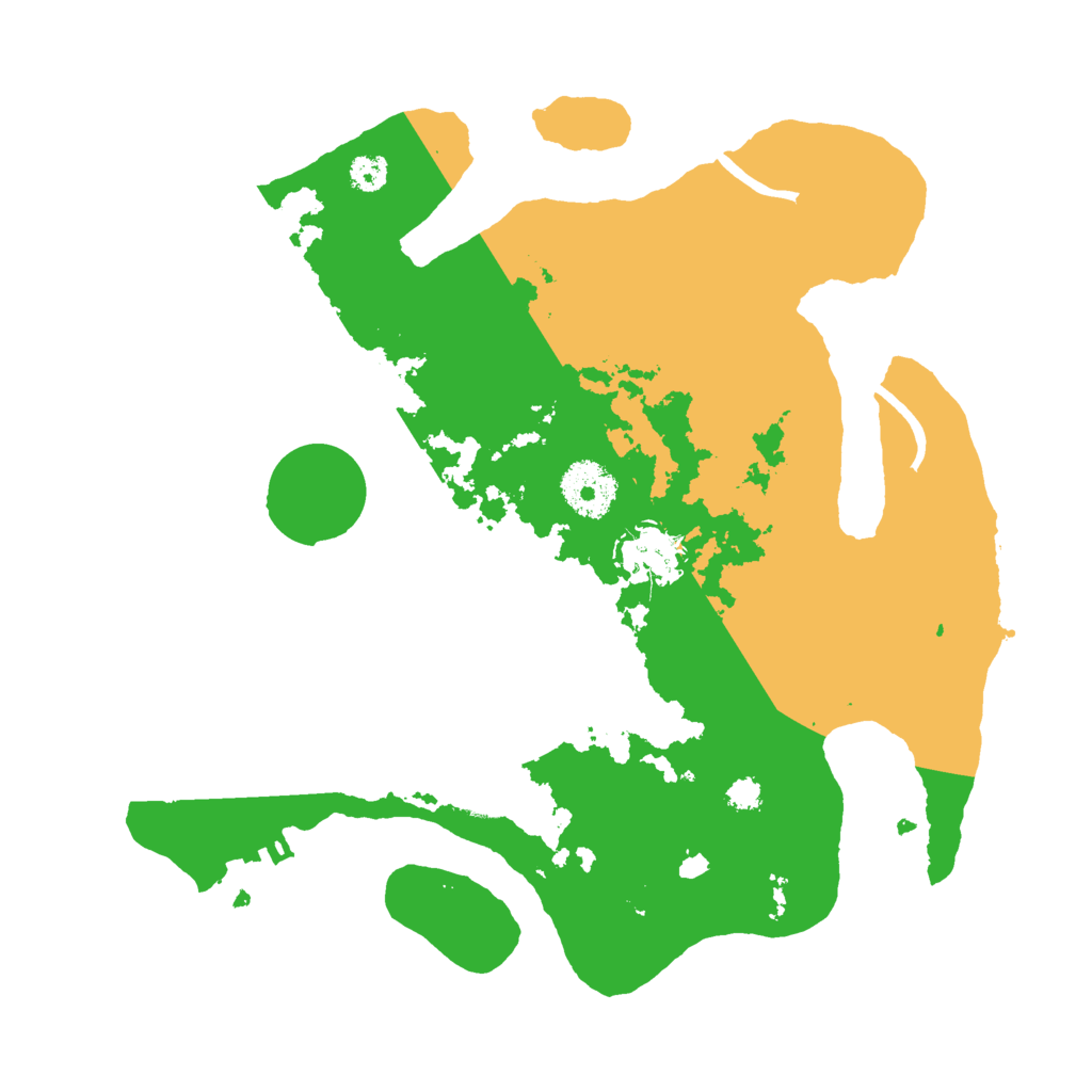 Biome Rust Map: Procedural Map, Size: 3000, Seed: 680398772