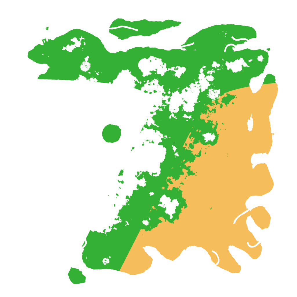Biome Rust Map: Procedural Map, Size: 4500, Seed: 938731098