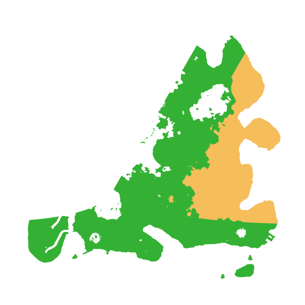 Biome Rust Map: Procedural Map, Size: 3000, Seed: 746297214