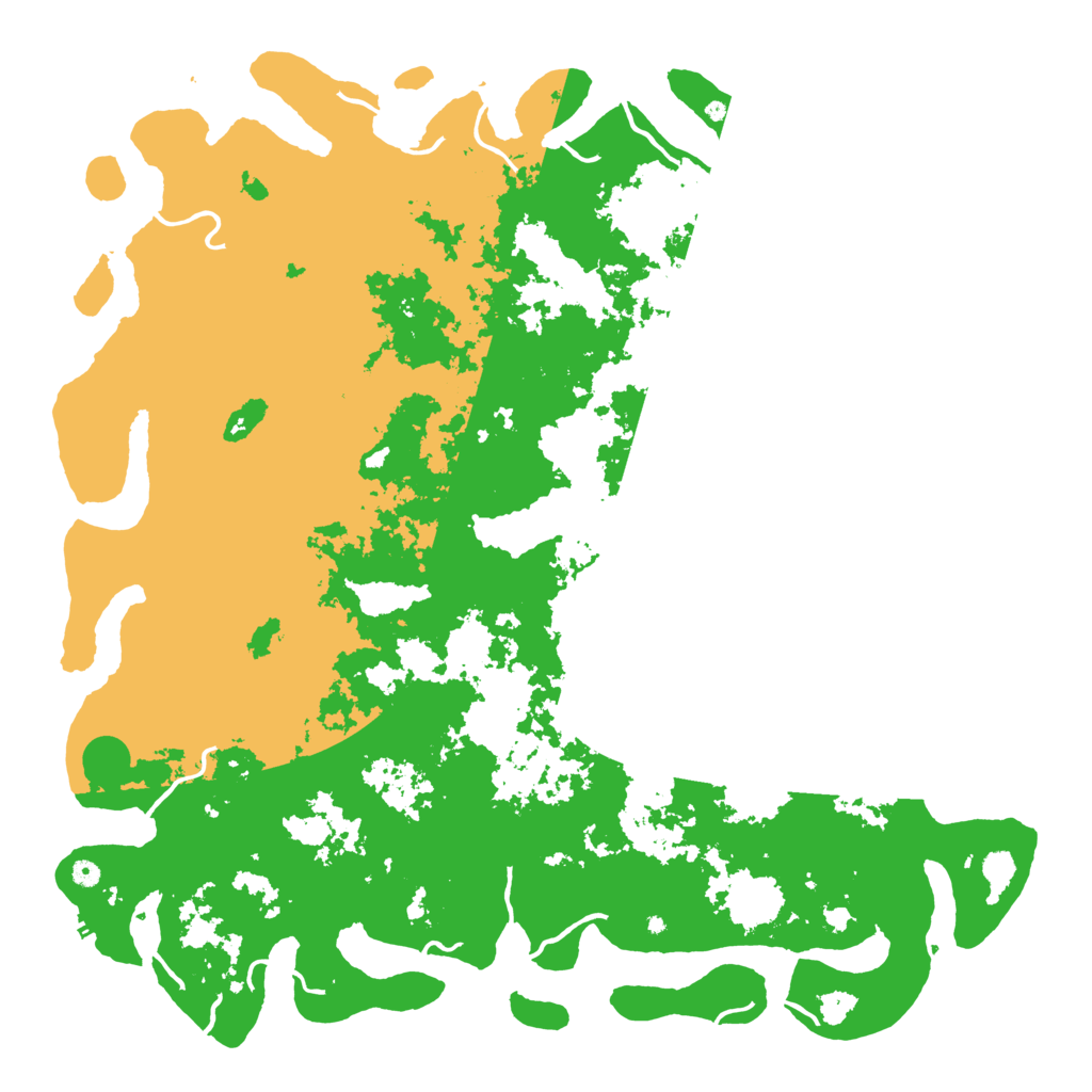 Biome Rust Map: Procedural Map, Size: 6000, Seed: 1056102010