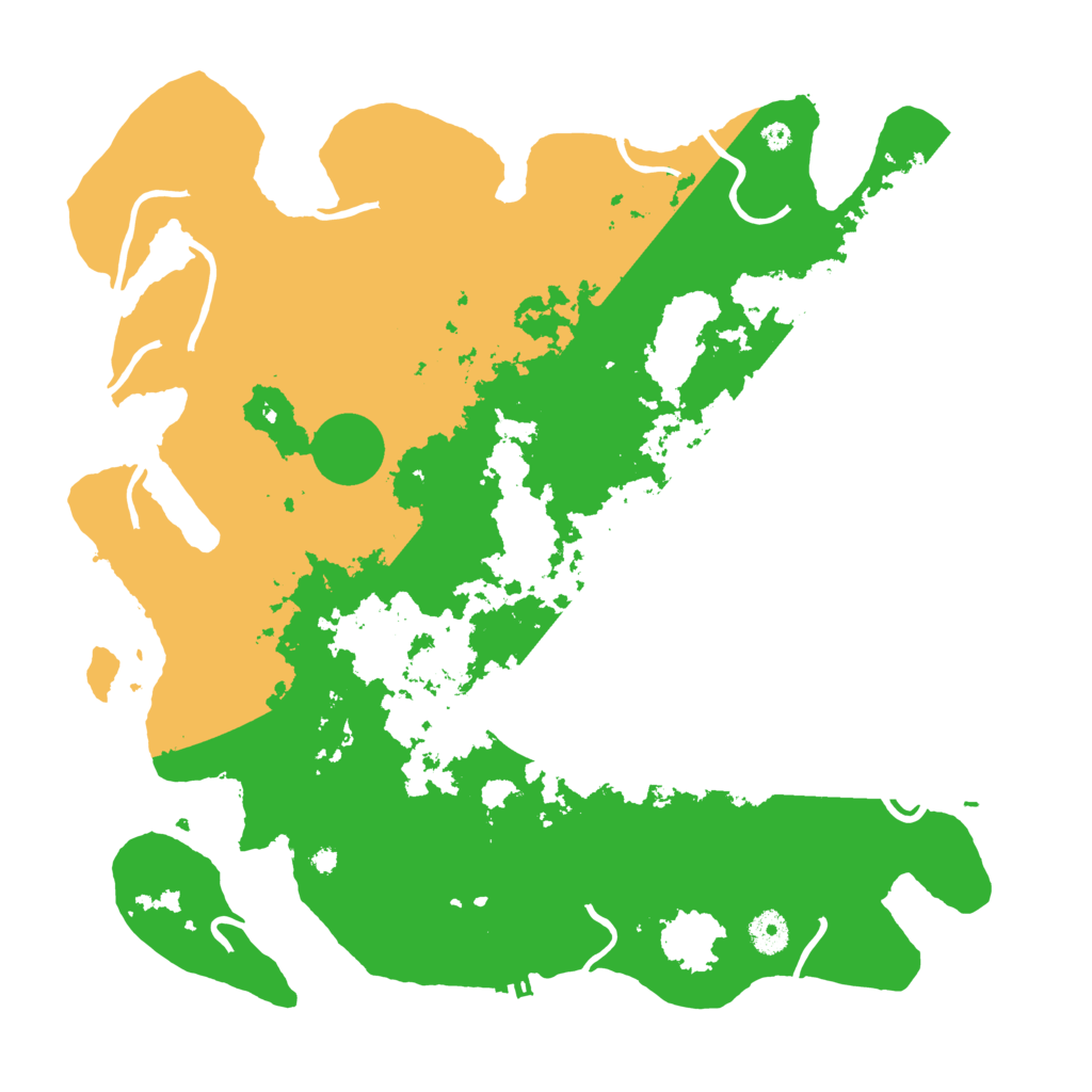 Biome Rust Map: Procedural Map, Size: 4000, Seed: 1402188624