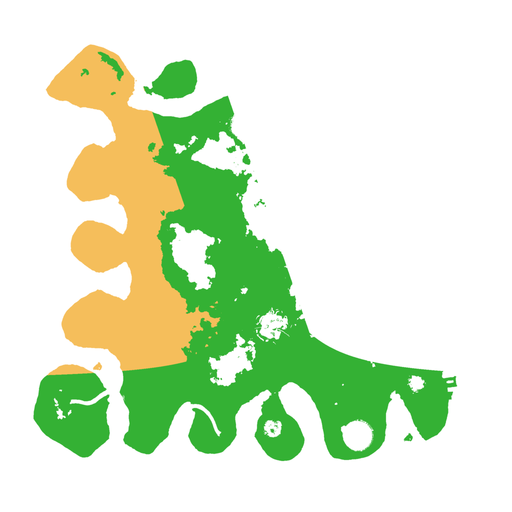 Biome Rust Map: Procedural Map, Size: 3000, Seed: 41983