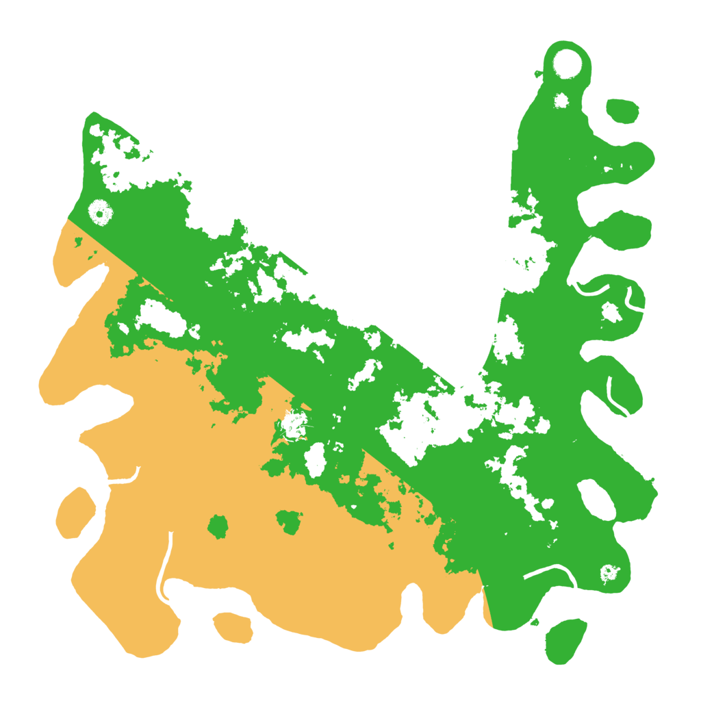 Biome Rust Map: Procedural Map, Size: 4300, Seed: 1599092909
