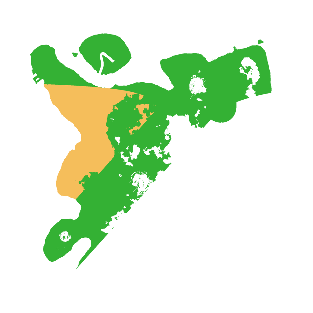 Biome Rust Map: Procedural Map, Size: 3000, Seed: 666966