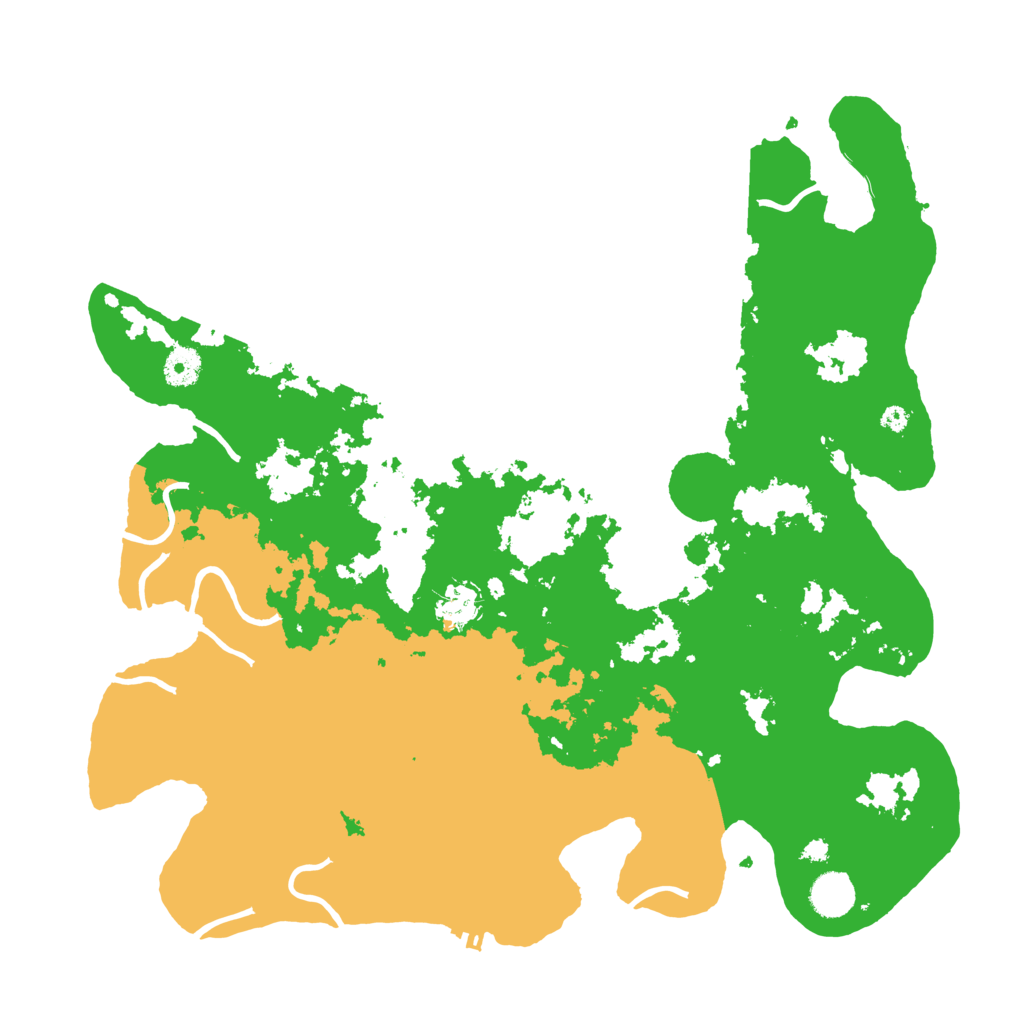 Biome Rust Map: Procedural Map, Size: 4000, Seed: 652298793