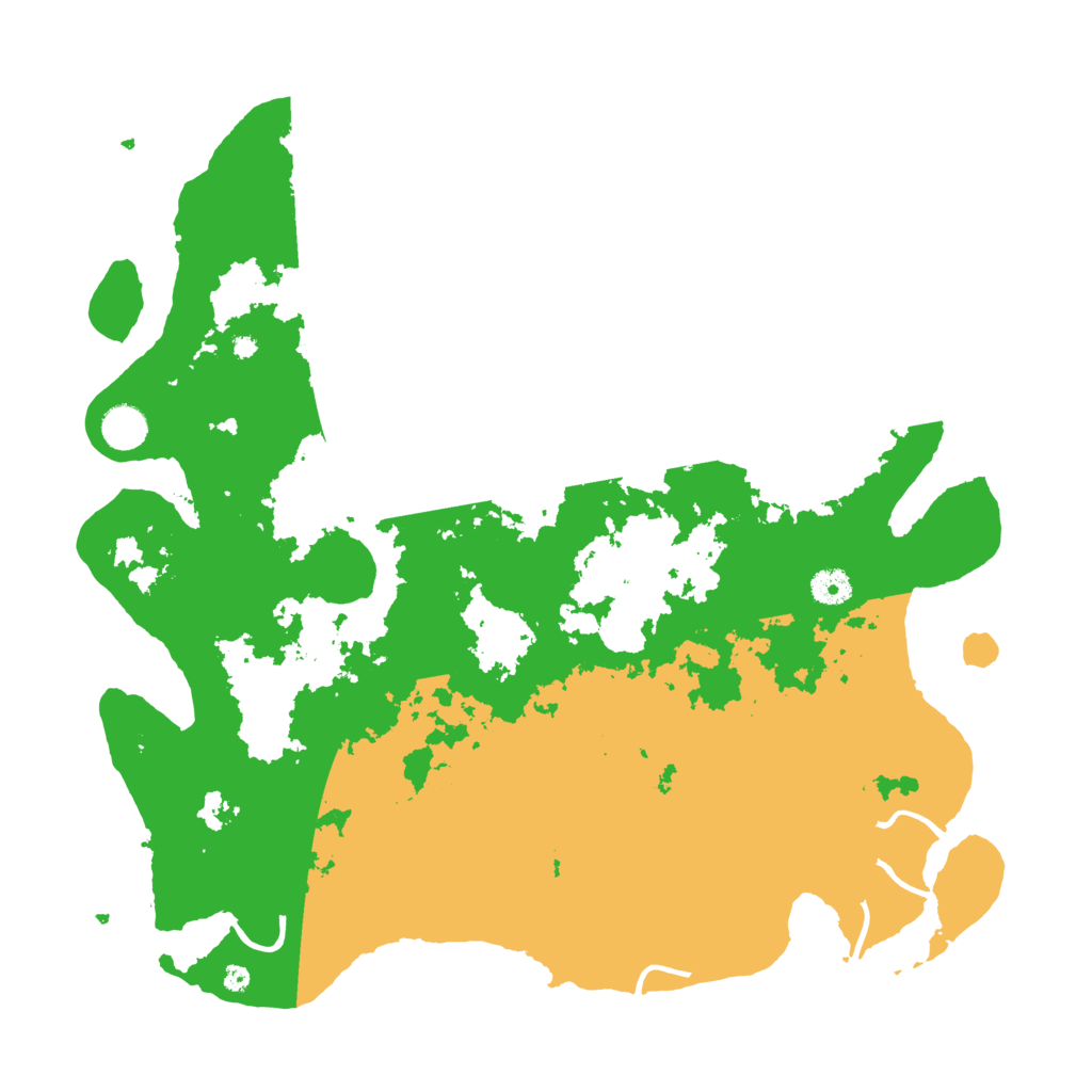 Biome Rust Map: Procedural Map, Size: 4250, Seed: 58349482