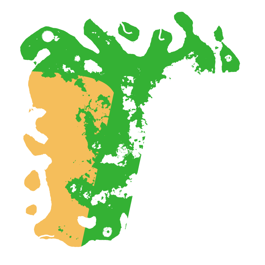 Biome Rust Map: Procedural Map, Size: 4096, Seed: 598920854