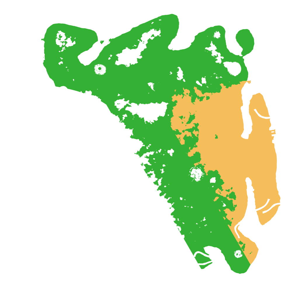 Biome Rust Map: Procedural Map, Size: 4000, Seed: 23451