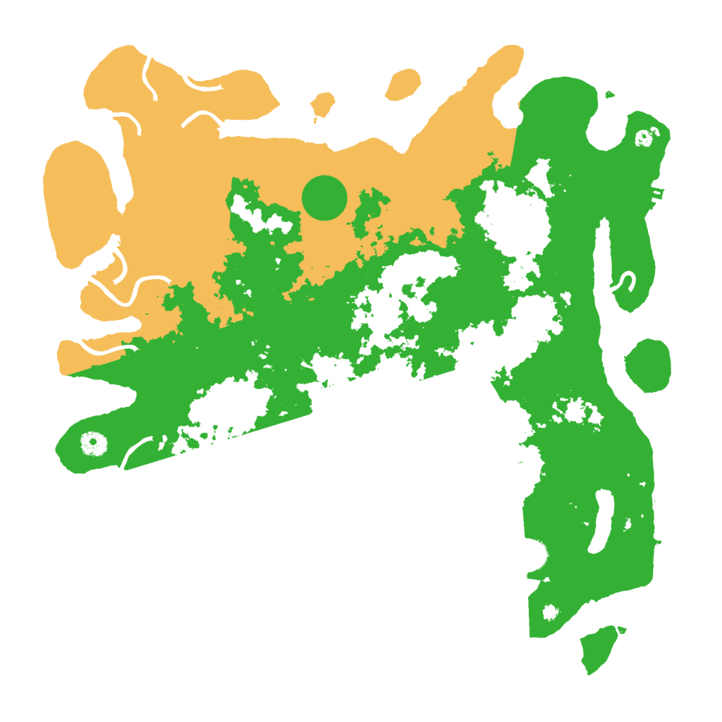 Biome Rust Map: Procedural Map, Size: 4200, Seed: 75000