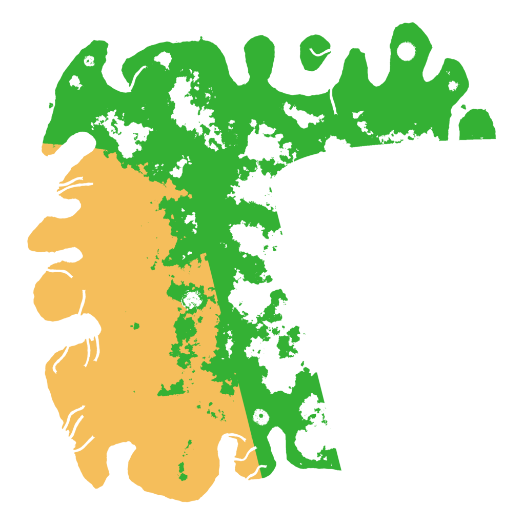 Biome Rust Map: Procedural Map, Size: 5000, Seed: 298236666
