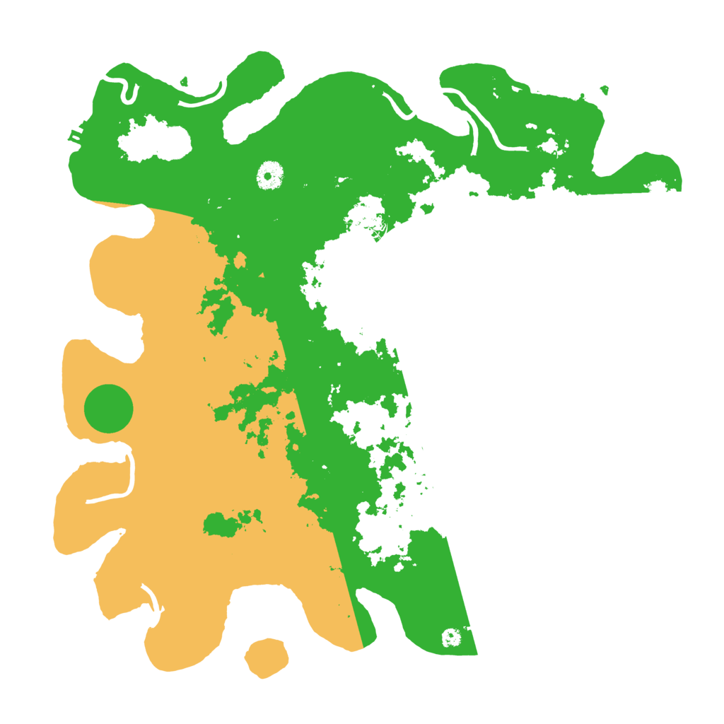Biome Rust Map: Procedural Map, Size: 3900, Seed: 112358132