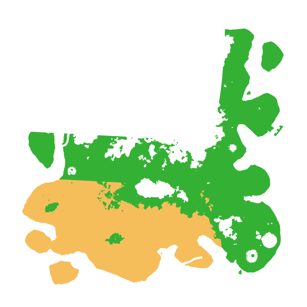 Biome Rust Map: Procedural Map, Size: 3700, Seed: 197002726