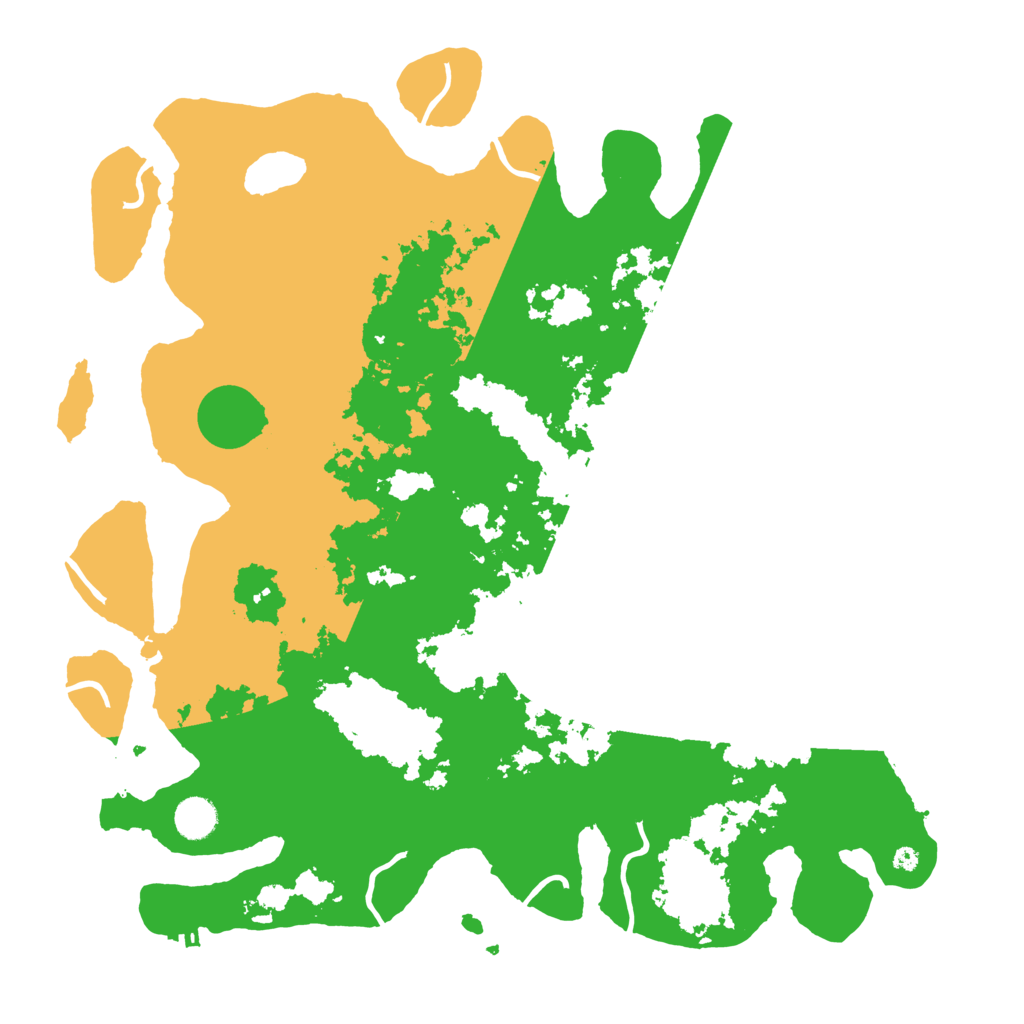 Biome Rust Map: Procedural Map, Size: 4250, Seed: 601396974