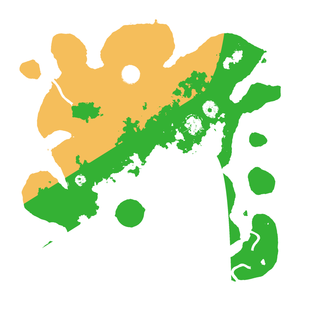 Biome Rust Map: Procedural Map, Size: 3000, Seed: 746489941