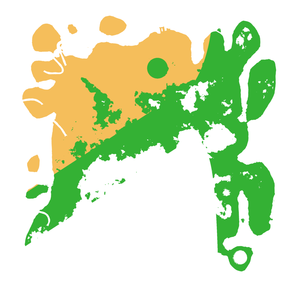 Biome Rust Map: Procedural Map, Size: 3800, Seed: 24797740