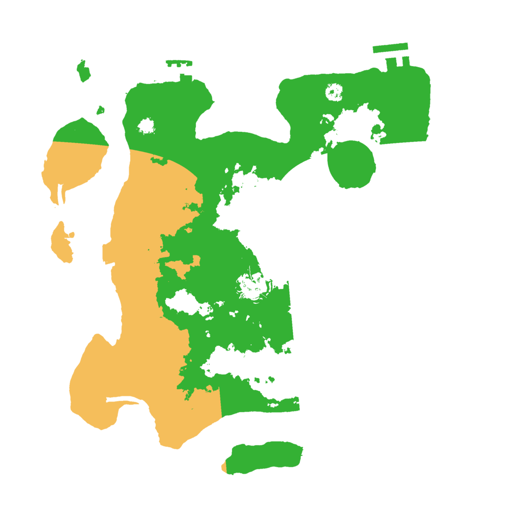 Biome Rust Map: Procedural Map, Size: 3000, Seed: 298800220
