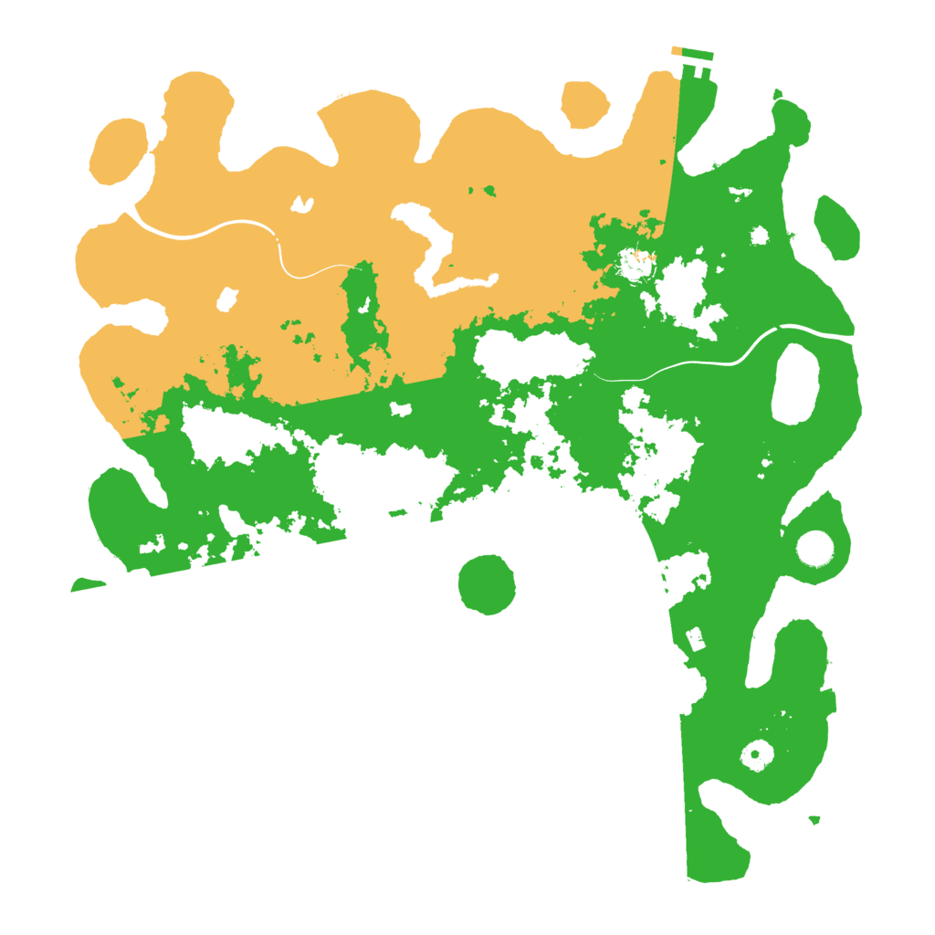 Biome Rust Map: Procedural Map, Size: 4500, Seed: 59021874