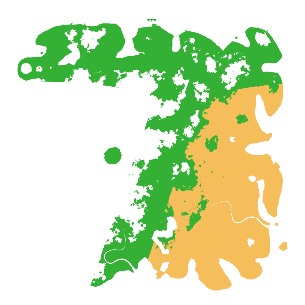 Biome Rust Map: Procedural Map, Size: 5000, Seed: 37757